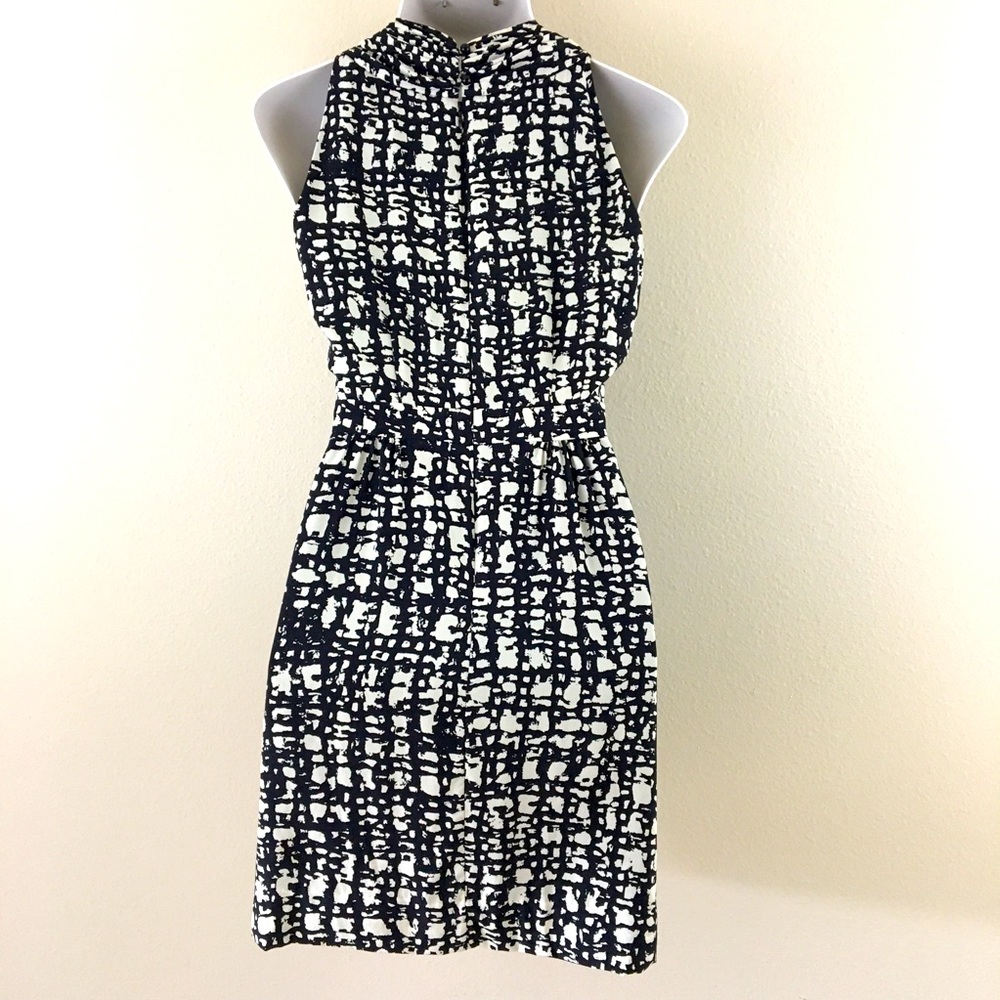 Kate Spade Black and White Patterned Dress - Picture 4 of 8